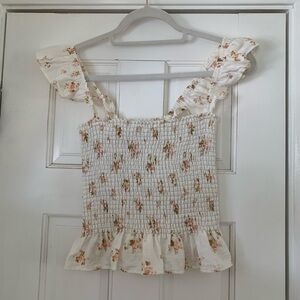 Reformation linen tank